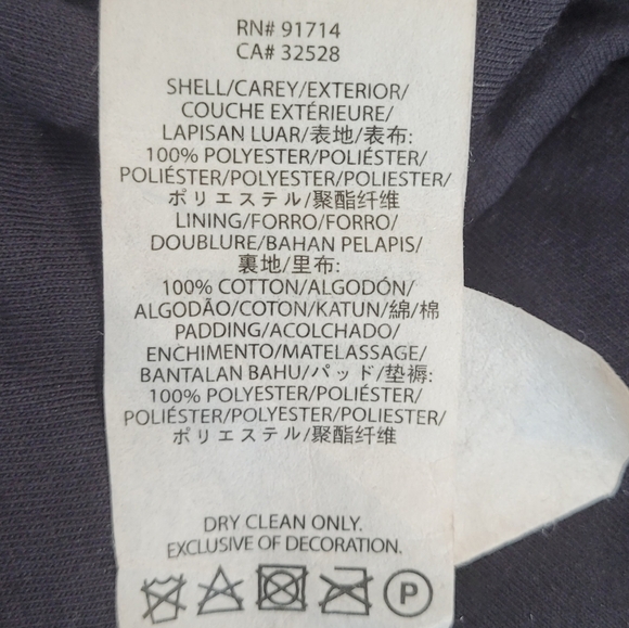 A/X Armani Exchange Black Faux Fur Zip Front Vest Cotton Lined - Size S - Picture 10 of 12